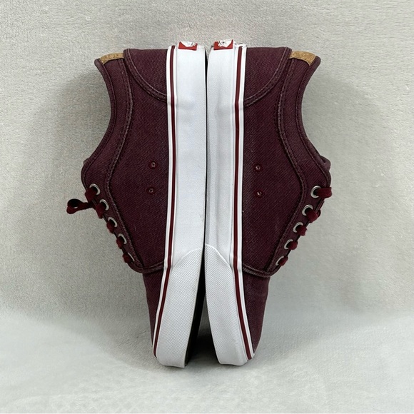 Vans Pro Ultracush Skateboard Maroon Low Top Sneakers Shoes Mens 6.5 Womens 8. - Picture 12 of 13